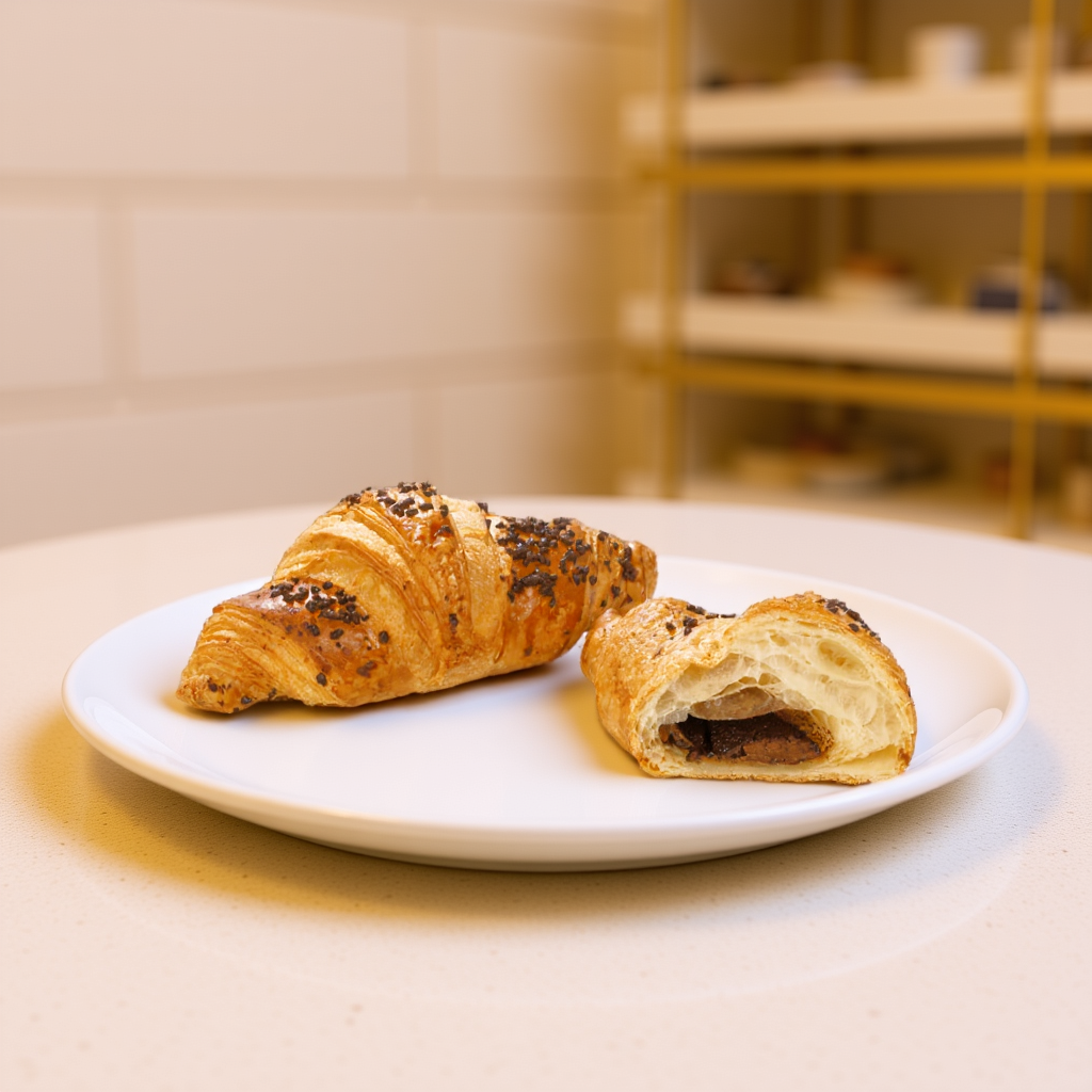 Coffee Smoothies The Daily Blend Chocolate Hazelnut Croissant